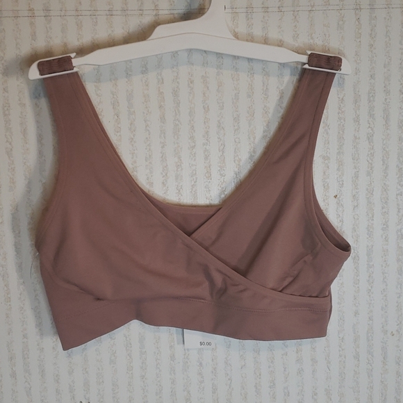 Auden Nursing Bra Medium Mauve Sleeping